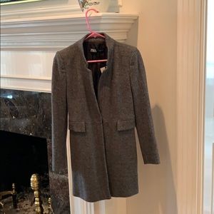 Zara grey wool jacket
